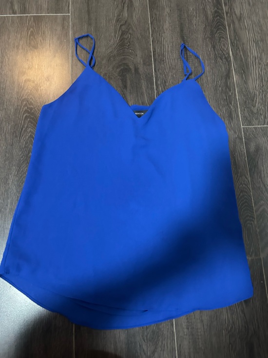 Babaton Tops - Babaton Royal Blue V-Neck Spaghetti Strap Camisole